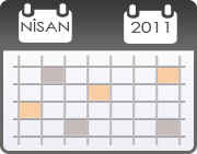 İngilizce takvim
